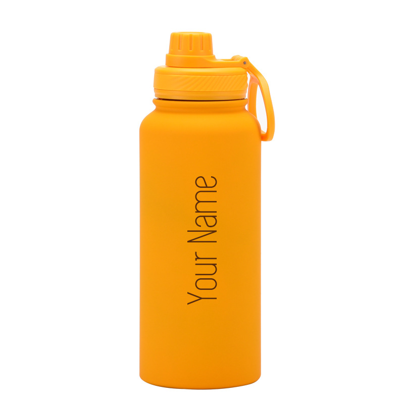 1000ML Water Bottle | Stainless Steel Vacuum Insulated Flask  | Thermos Tumbler | BPA Free | Personalised Gift