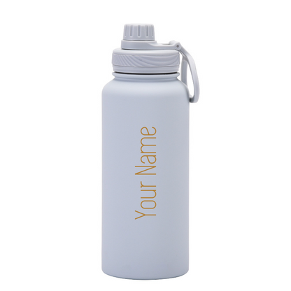 1000ML Water Bottle | Stainless Steel Vacuum Insulated Flask  | Thermos Tumbler | BPA Free | Personalised Gift