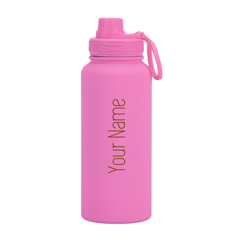 1000ML Water Bottle | Stainless Steel Vacuum Insulated Flask  | Thermos Tumbler | BPA Free | Personalised Gift