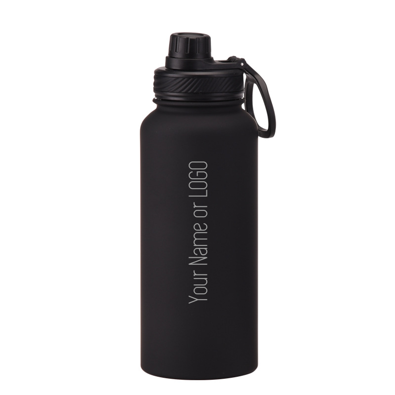 1000ML Water Bottle | Stainless Steel Vacuum Insulated Flask  | Thermos Tumbler | BPA Free | Personalised Gift