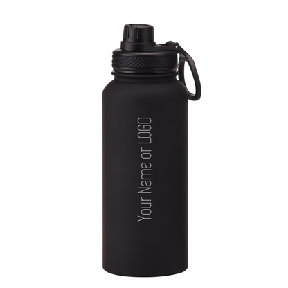 1000ML Water Bottle | Stainless Steel Vacuum Insulated Flask  | Thermos Tumbler | BPA Free | Personalised Gift