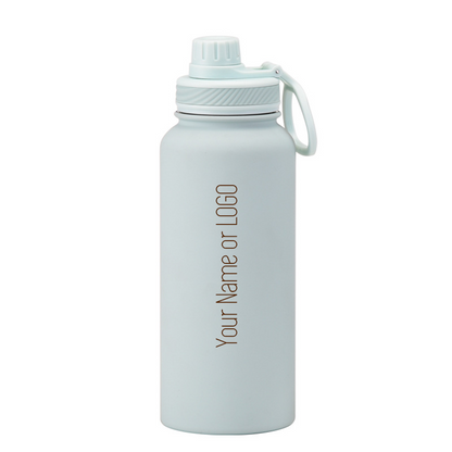 1000ML Water Bottle | Stainless Steel Vacuum Insulated Flask  | Thermos Tumbler | BPA Free | Personalised Gift