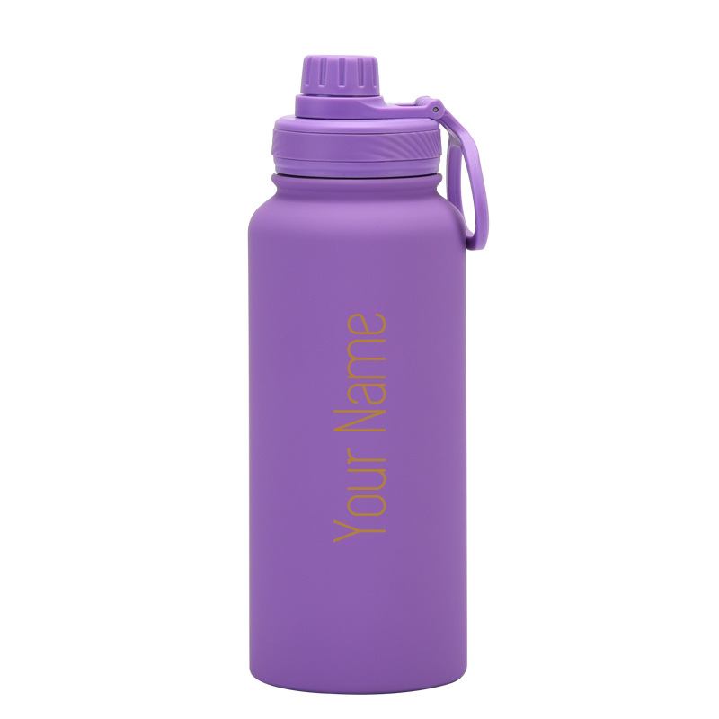 1000ML Water Bottle | Stainless Steel Vacuum Insulated Flask  | Thermos Tumbler | BPA Free | Personalised Gift