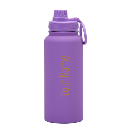 1000ML Water Bottle | Stainless Steel Vacuum Insulated Flask  | Thermos Tumbler | BPA Free | Personalised Gift