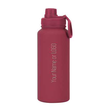 1000ML Water Bottle | Stainless Steel Vacuum Insulated Flask  | Thermos Tumbler | BPA Free | Personalised Gift