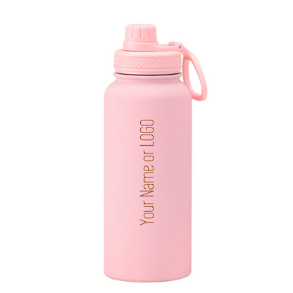 1000ML Water Bottle | Stainless Steel Vacuum Insulated Flask  | Thermos Tumbler | BPA Free | Personalised Gift