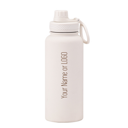 1000ML Water Bottle | Stainless Steel Vacuum Insulated Flask  | Thermos Tumbler | BPA Free | Personalised Gift