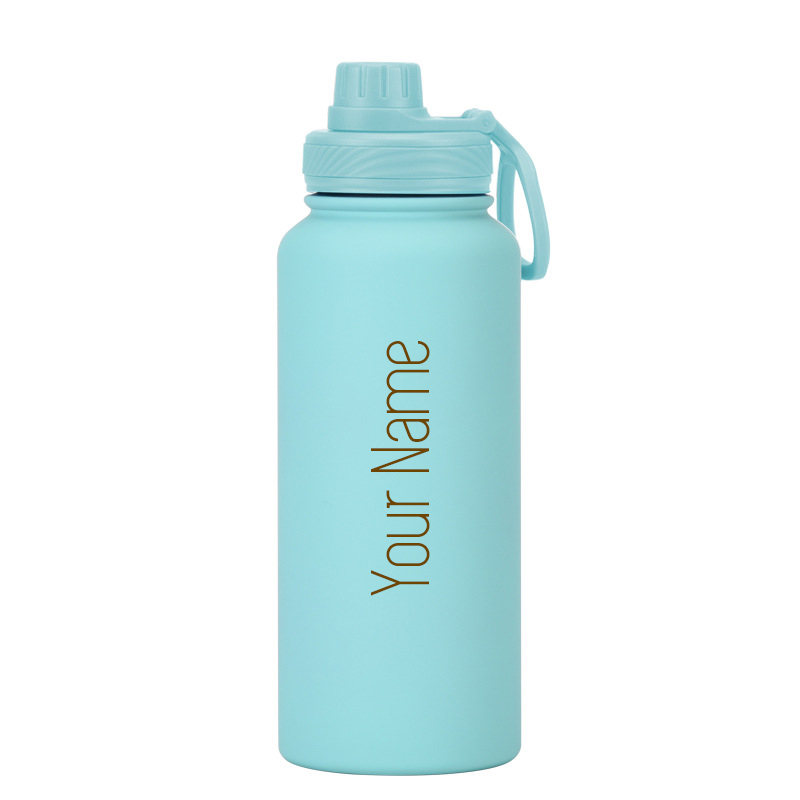 1000ML Water Bottle | Stainless Steel Vacuum Insulated Flask  | Thermos Tumbler | BPA Free | Personalised Gift
