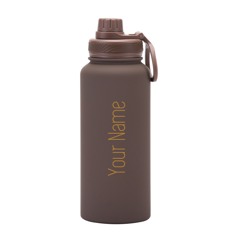 1000ML Water Bottle | Stainless Steel Vacuum Insulated Flask  | Thermos Tumbler | BPA Free | Personalised Gift