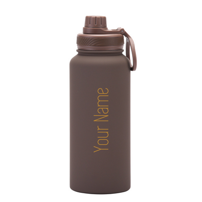 1000ML Water Bottle | Stainless Steel Vacuum Insulated Flask  | Thermos Tumbler | BPA Free | Personalised Gift