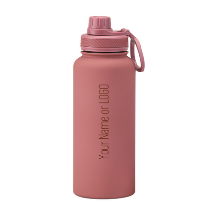 1000ML Water Bottle | Stainless Steel Vacuum Insulated Flask  | Thermos Tumbler | BPA Free | Personalised Gift