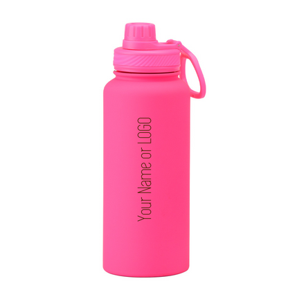 1000ML Water Bottle | Stainless Steel Vacuum Insulated Flask  | Thermos Tumbler | BPA Free | Personalised Gift