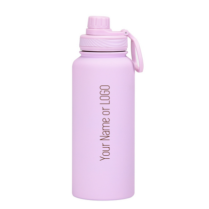 1000ML Water Bottle | Stainless Steel Vacuum Insulated Flask  | Thermos Tumbler | BPA Free | Personalised Gift