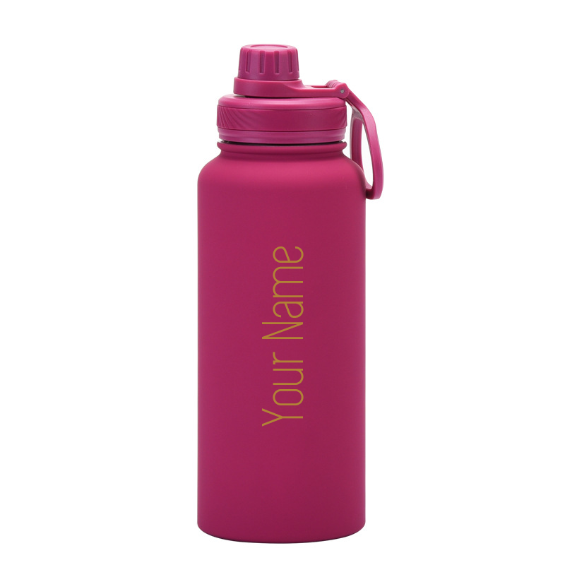 1000ML Water Bottle | Stainless Steel Vacuum Insulated Flask  | Thermos Tumbler | BPA Free | Personalised Gift